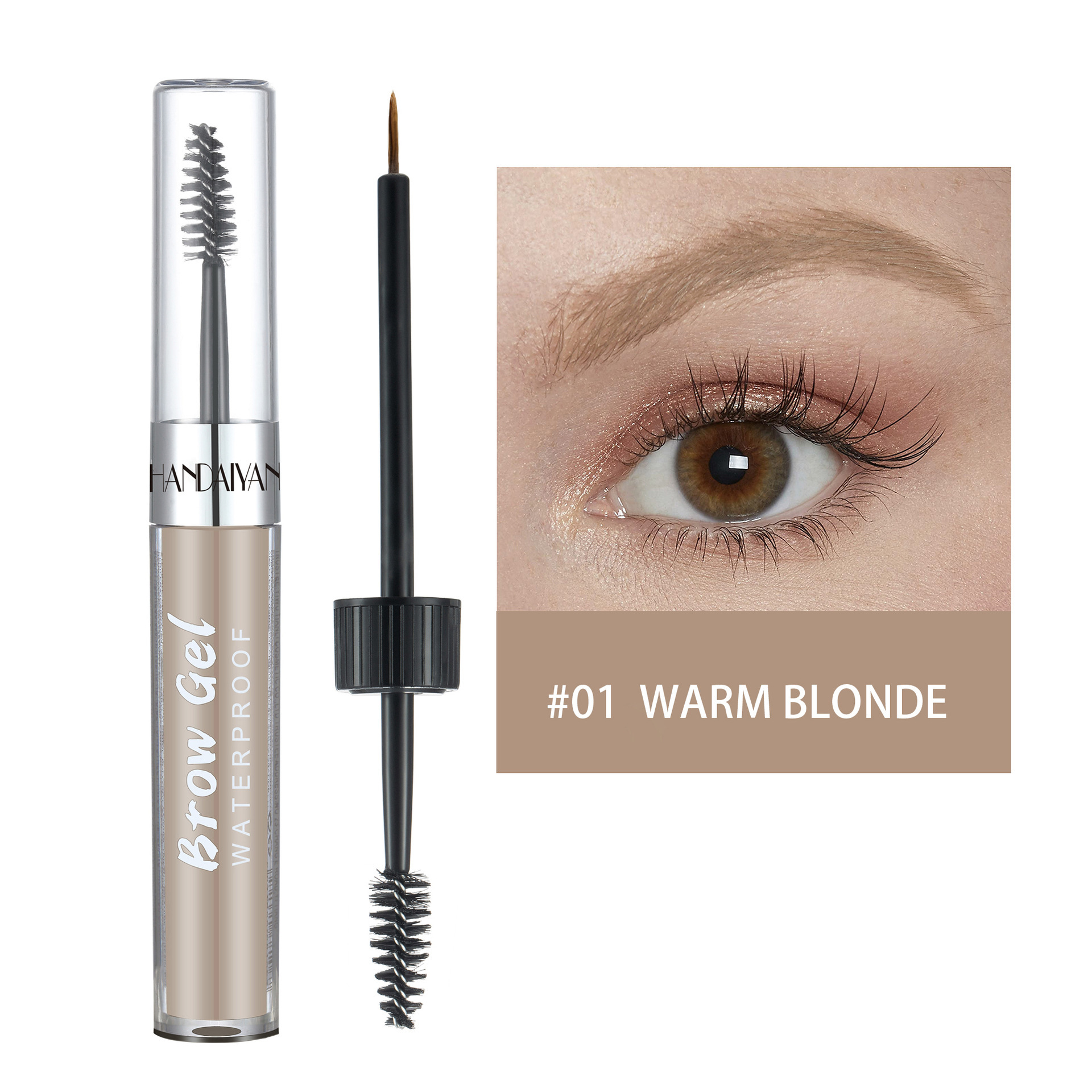 Waterproof 8 Color Liquid Eyebrow Dye Mascara - Image 5