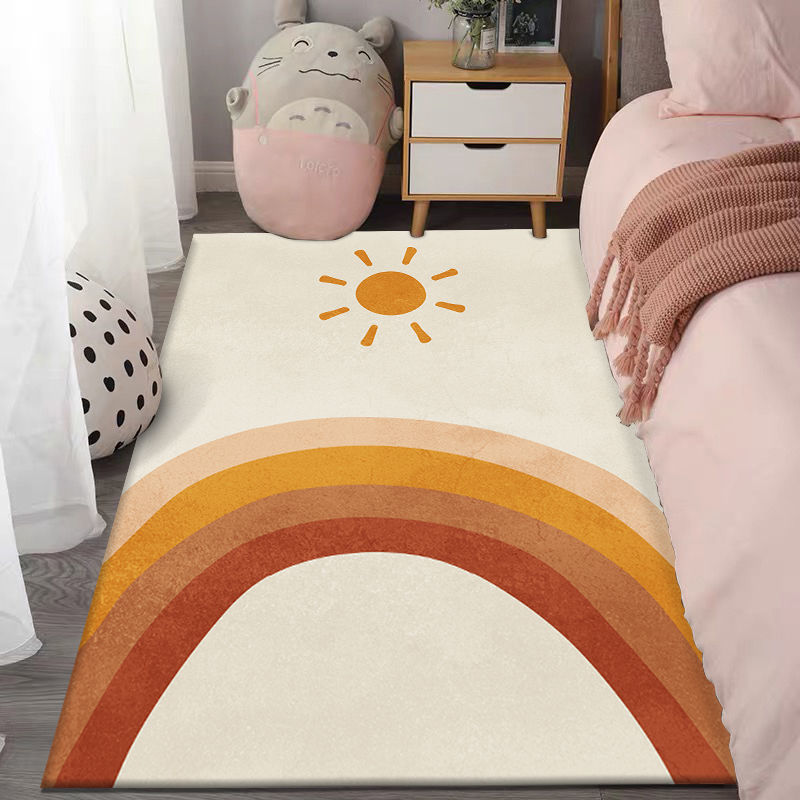 Abstract Design Ground Bedside Mats