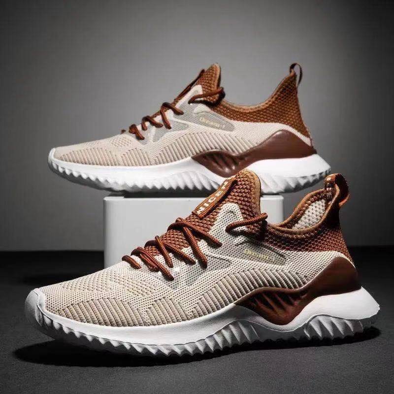 Flying Woven Breathable Mesh Shoes
