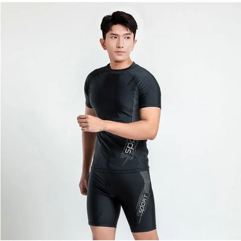 Plus Size Men's Swimming Trunks - Image 5