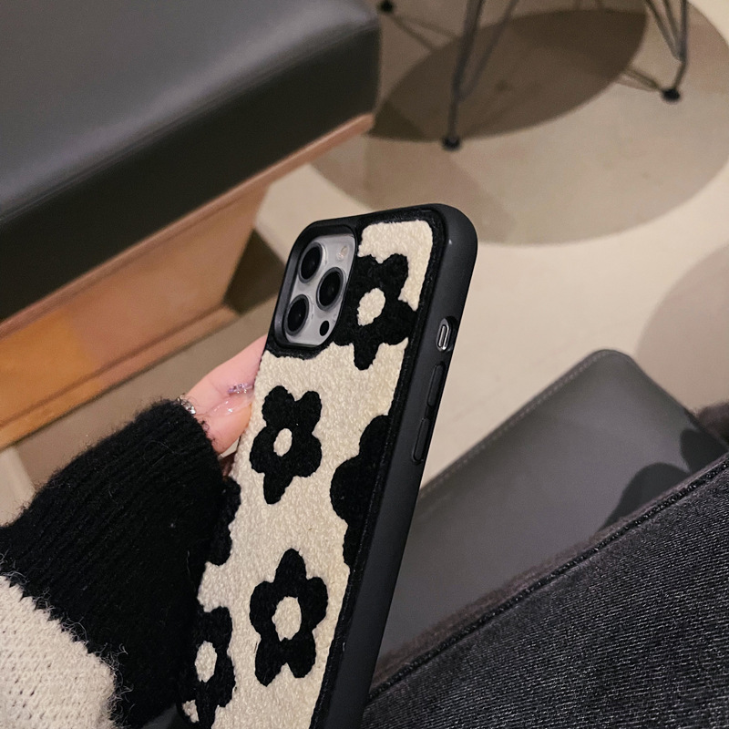 Plush Flowers Phone Case - Image 3