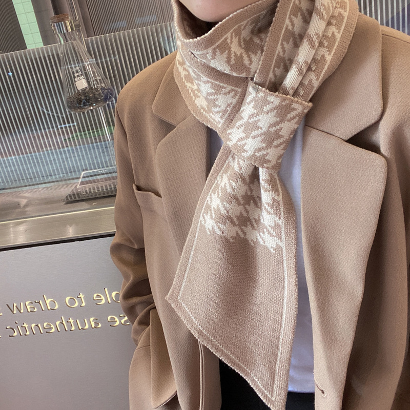 Leopard Print Mini Scarves For Women