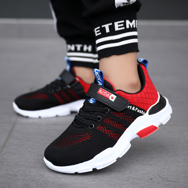 Leather Soft Bottom Boy's Sports Shoes - Image 2