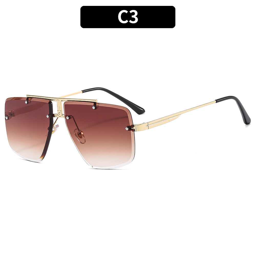 Square Frame Retro Men Sunglass - Image 7