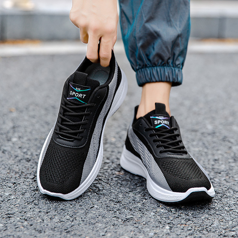 Color-blocked Mesh Sneakers - Image 5