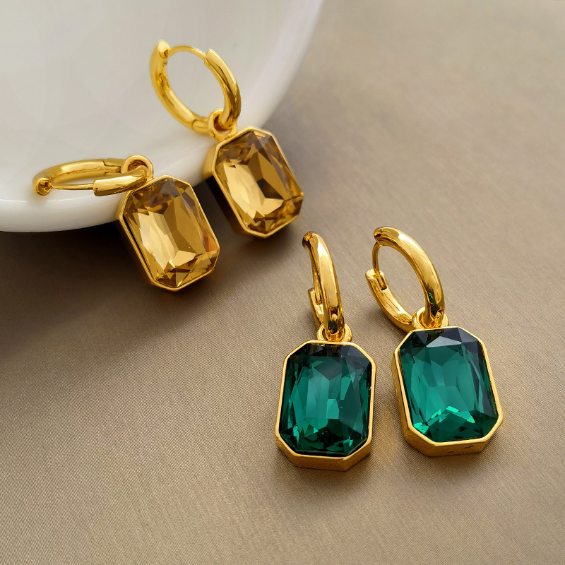 Retro Titanium Steel Earrings