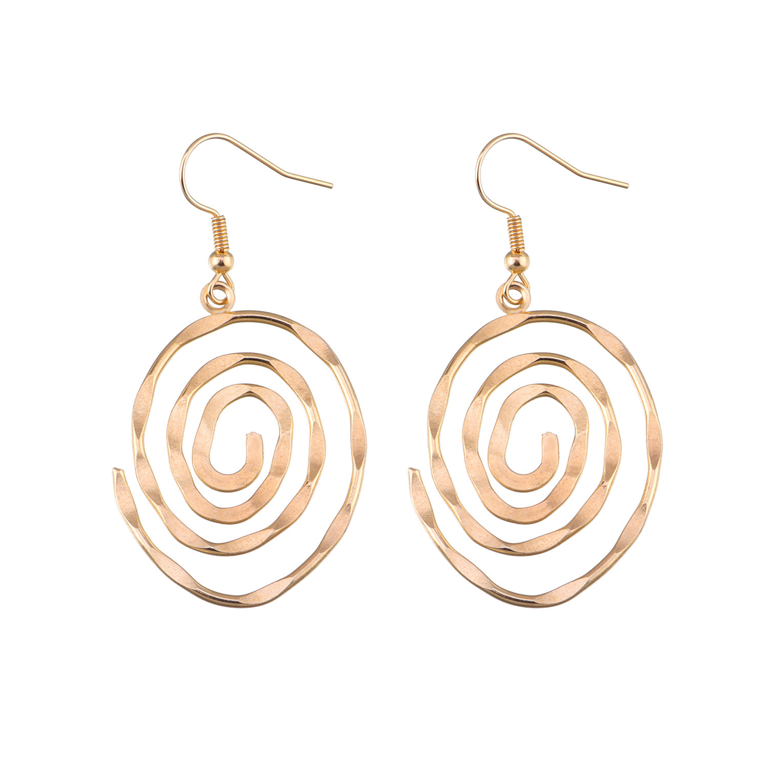 Creative Hollow Circular Vortex Earrings - Image 7