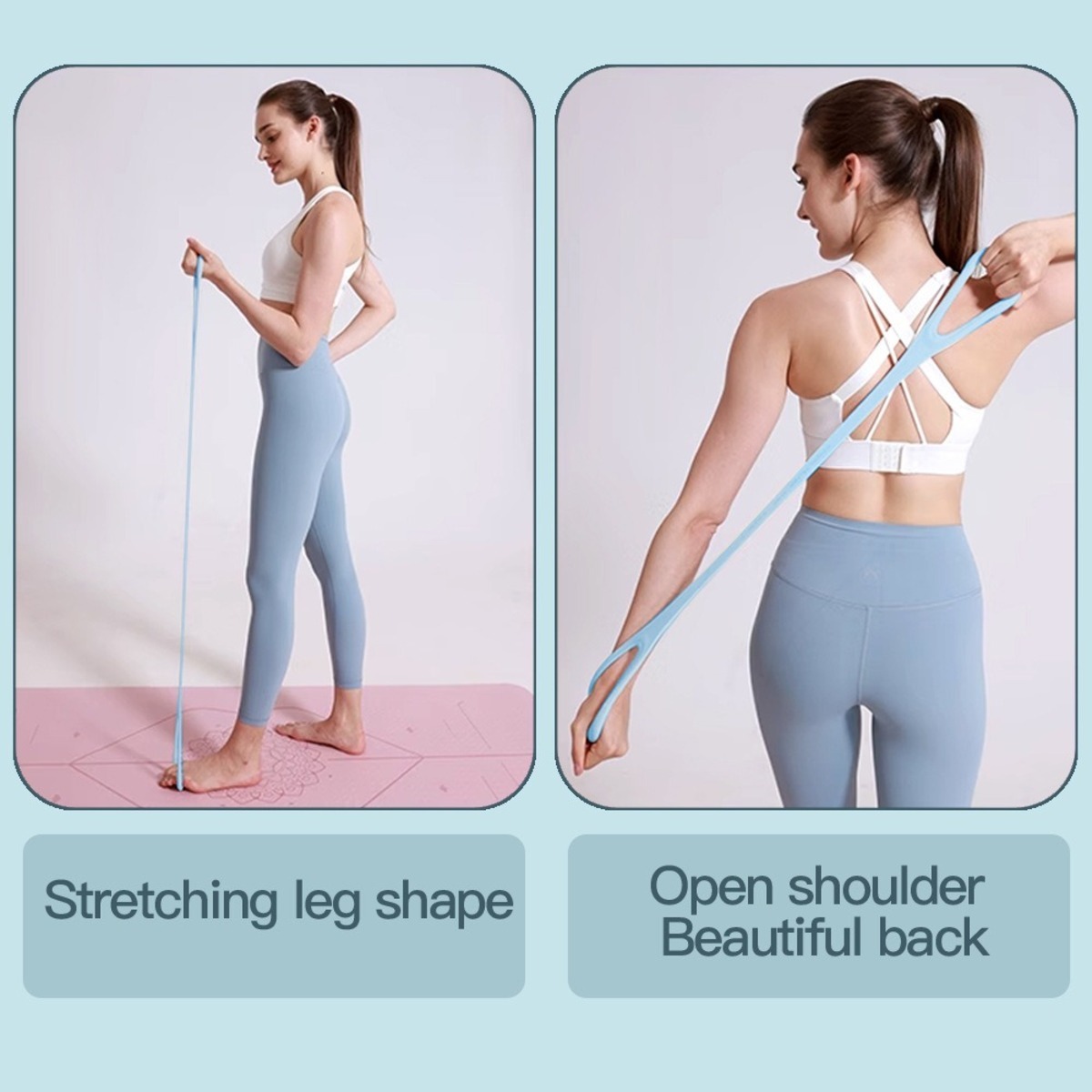 Silicone Yoga Auxiliary Elastic Band - Image 8