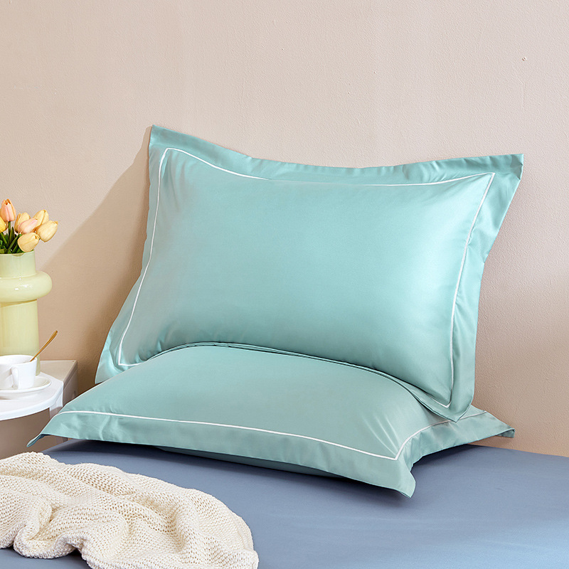Wide-Brimmed Washed Silk Pillowcase