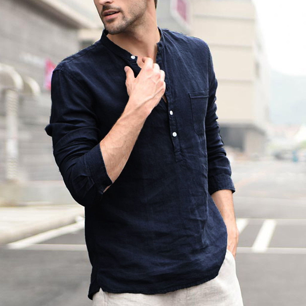 Button Linen Shirts