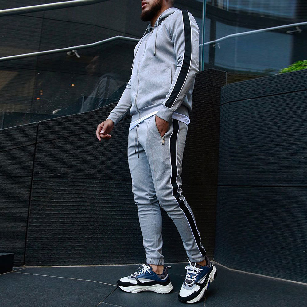 Men's Casual Zipper Sportswear - Image 4