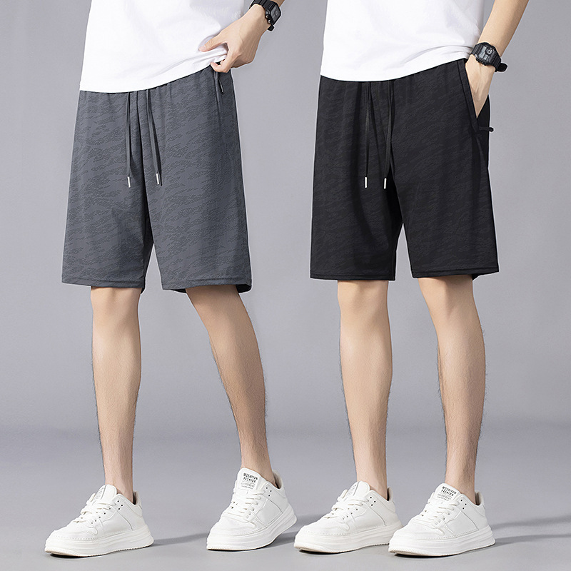 Five Points Ice Silk Quick-drying Straight Shorts