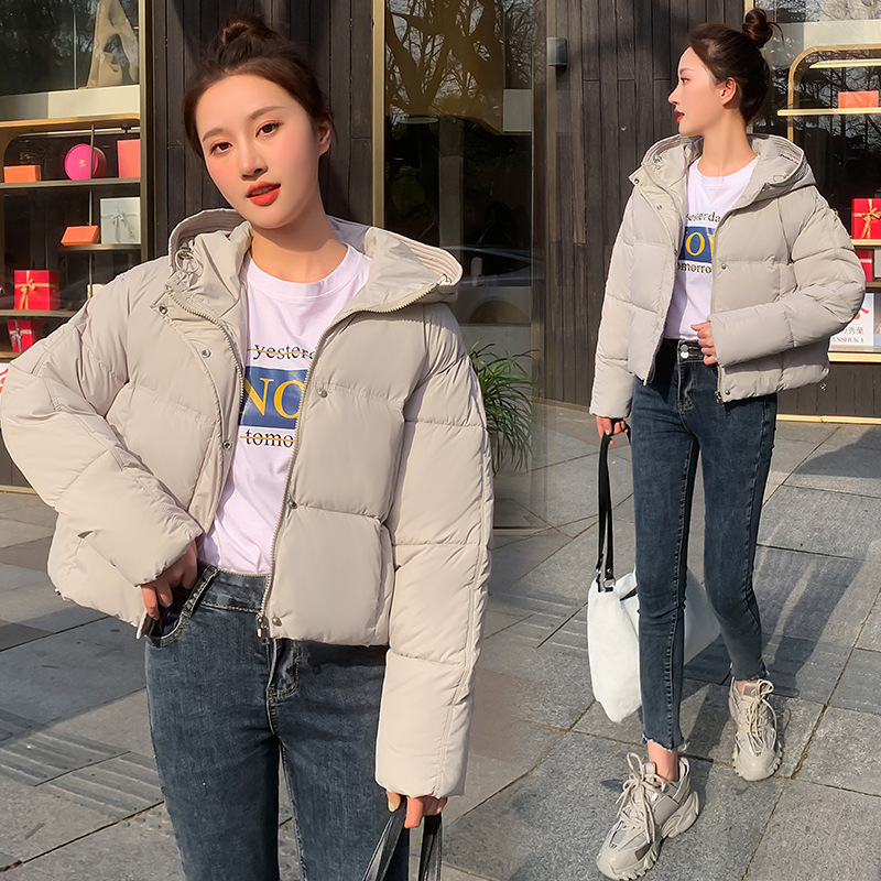 Women's Casual Hooded Short Down Jacket