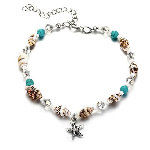 Leg Chain Star Fish Anklet - Image 4
