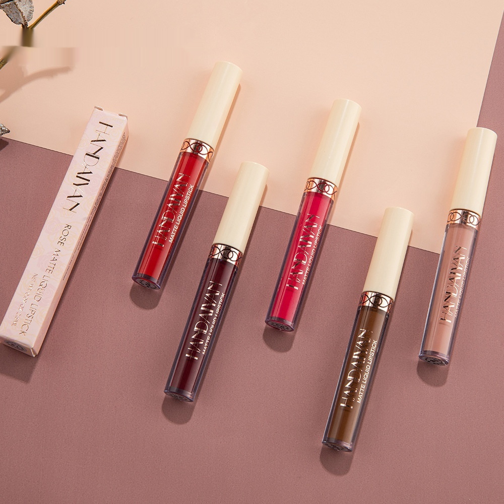 Matte Finish Velvet 12 Colors Lip Gloss