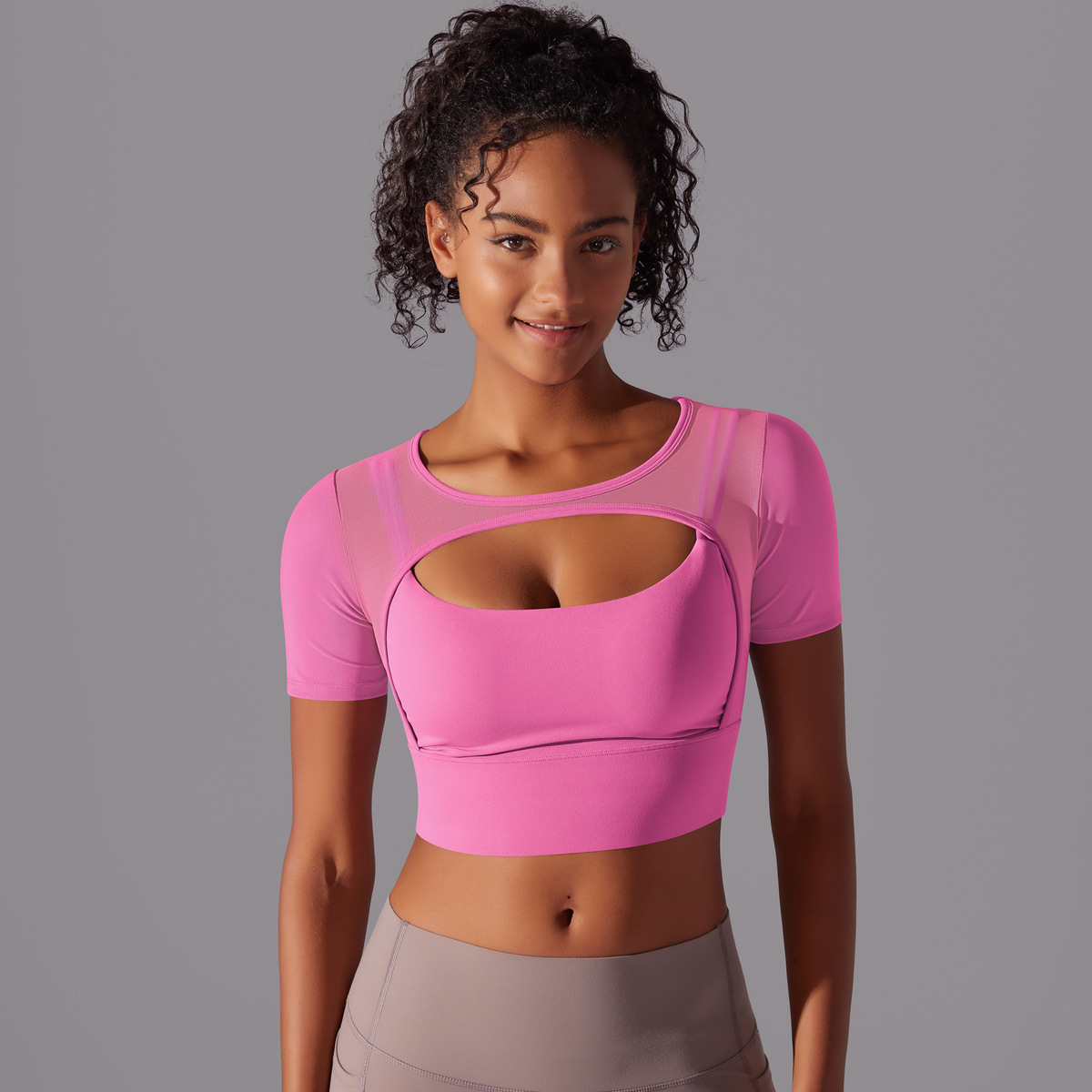 Fitness Double Layer Yoga Top - Image 6