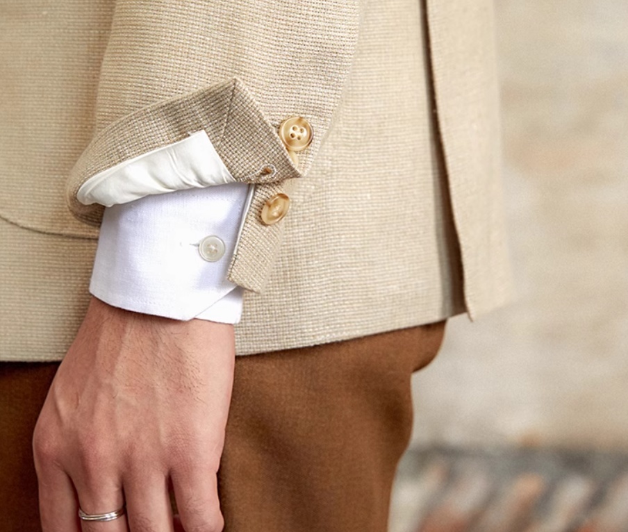 Commuter Cotton And Linen Breathable Suit - Image 6