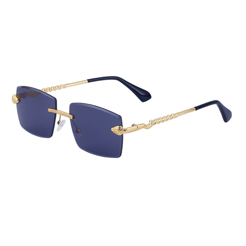 Fashion Rimless Sunglasses For Men - Image 8