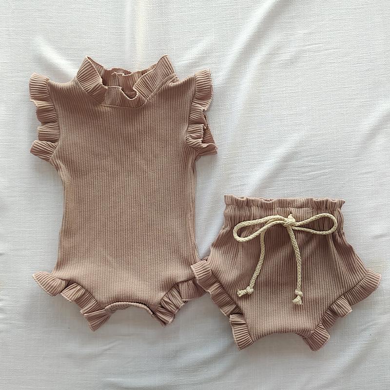 Baby One-Piece Sleeveless Crawling Suit - Image 7