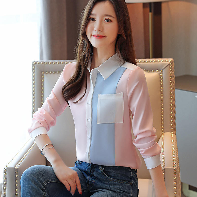 Loose Chiffon Shirt Blouse