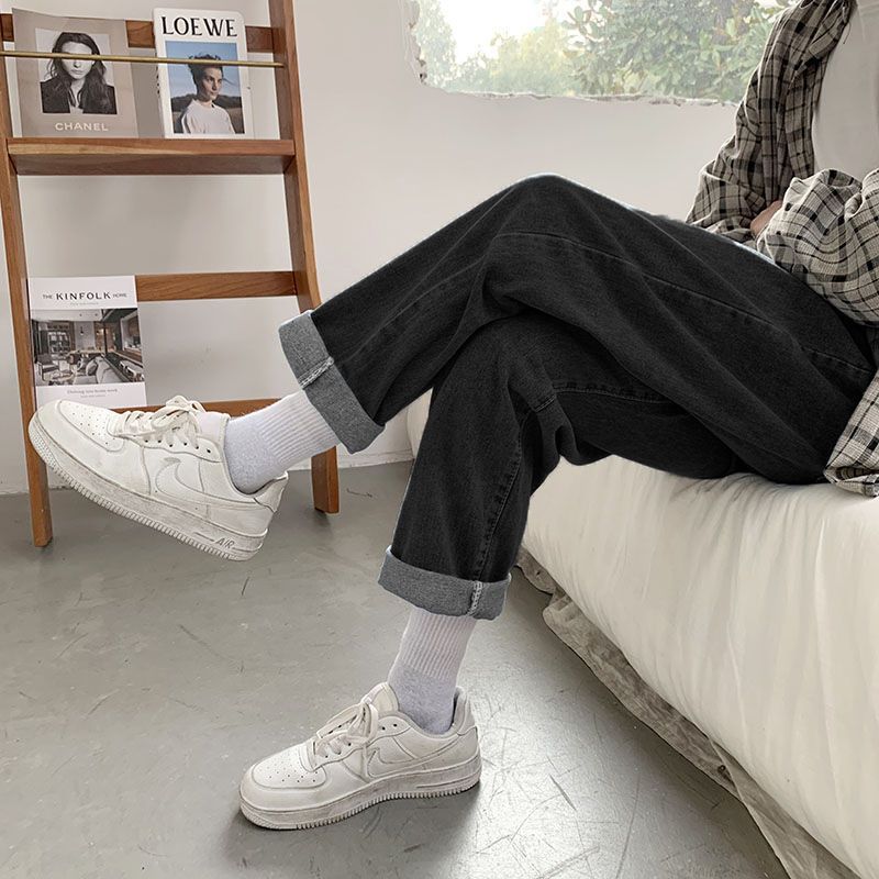 Summer Cropped Men's Style Retro Jeans - Image 4