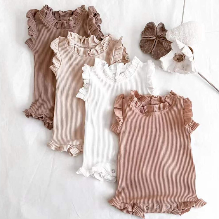 Baby One-Piece Sleeveless Crawling Suit - Image 6