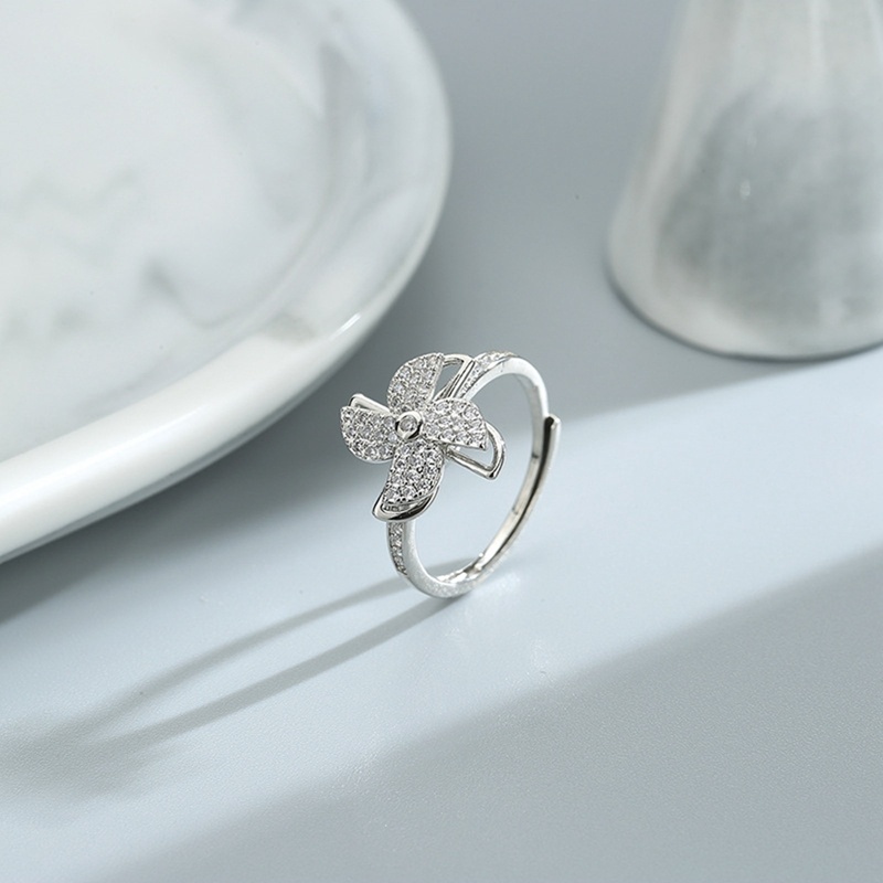 Luxury Cubic Zirconia Windmill Rings