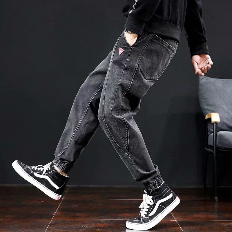Men's Loose Cargo Harlan Cropped Jeans - Image 4