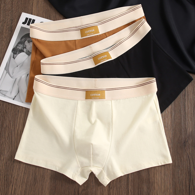 Antibacterial Men's Cotton Breathable Boxers