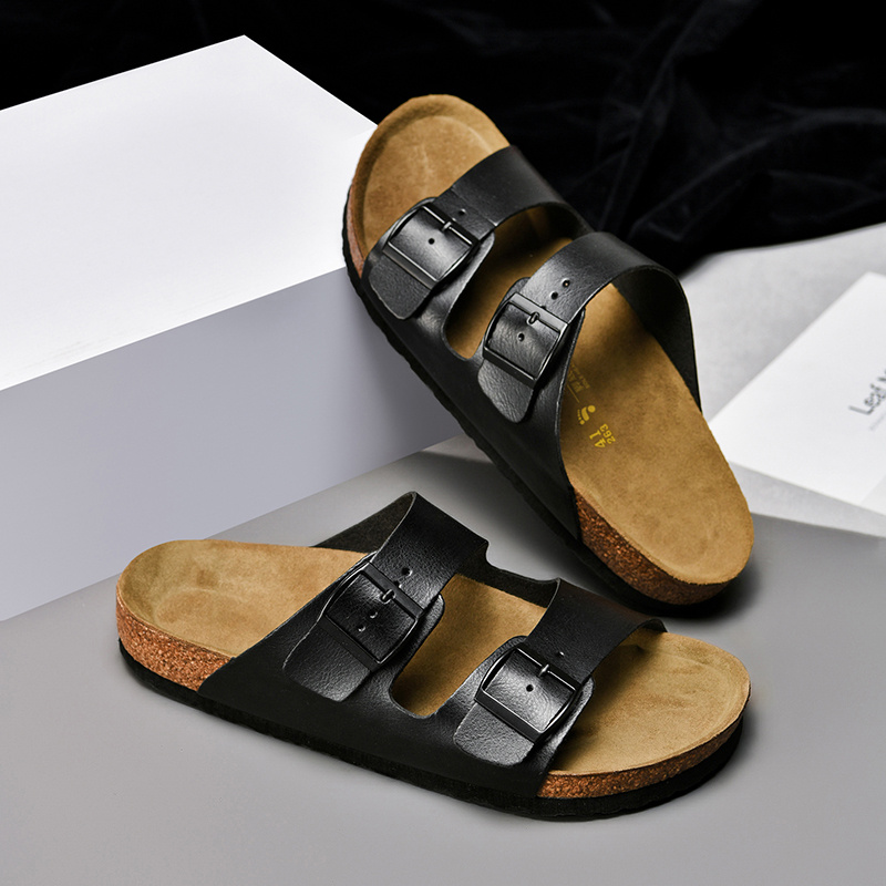 Men's Leather Slippers - Image 9