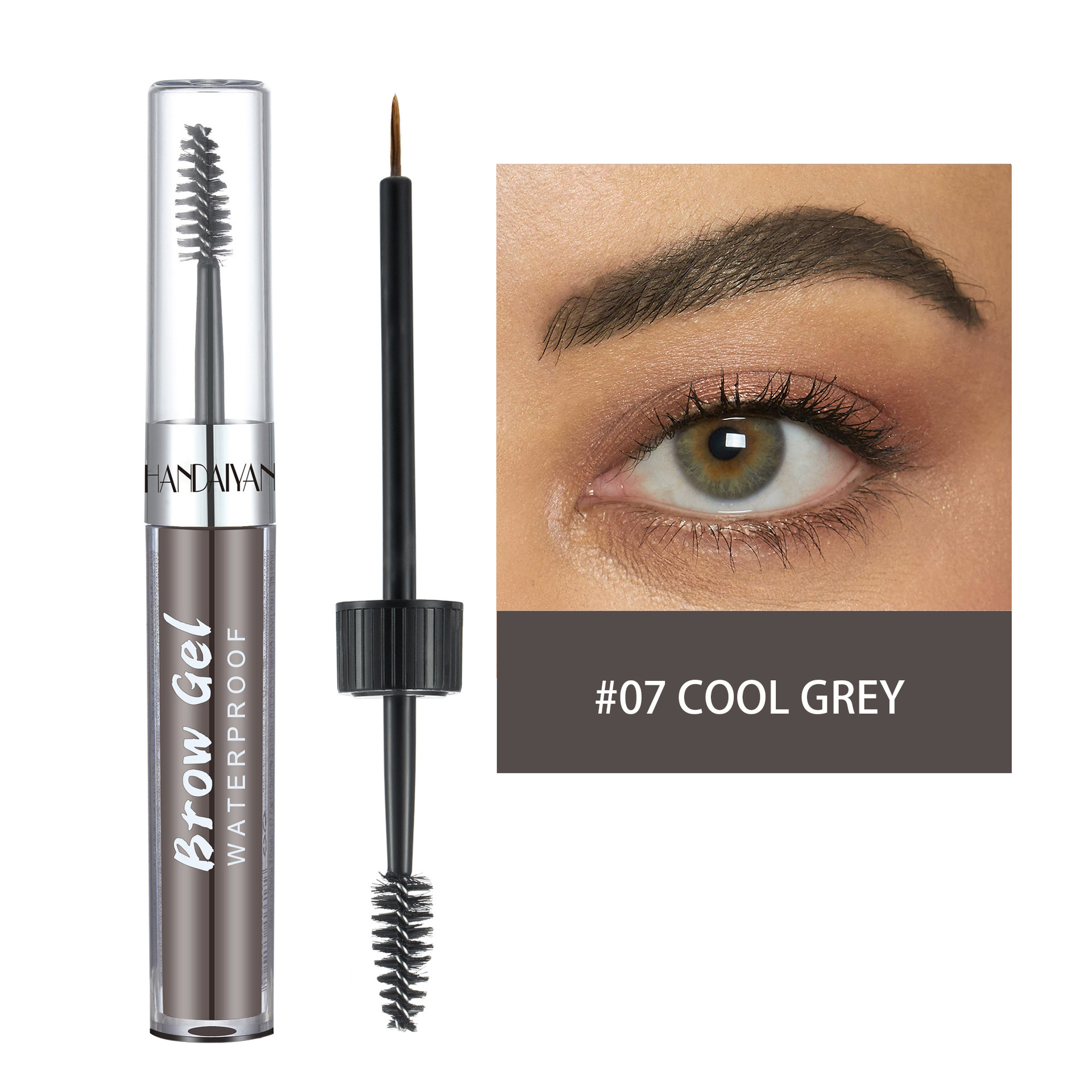 Waterproof 8 Color Liquid Eyebrow Dye Mascara - Image 3