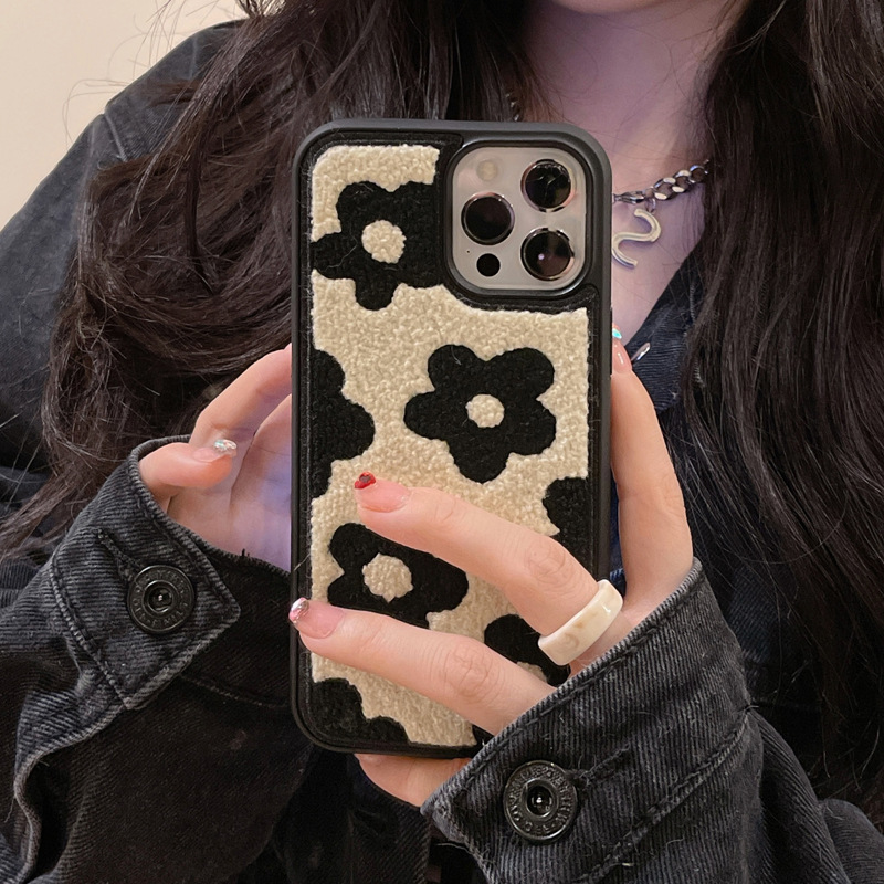 Plush Flowers Phone Case