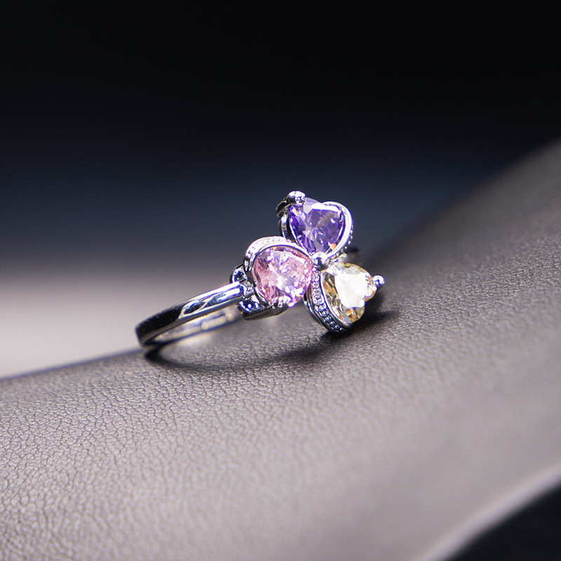 Clover Zircon Diamond Jewelry Set - Image 3