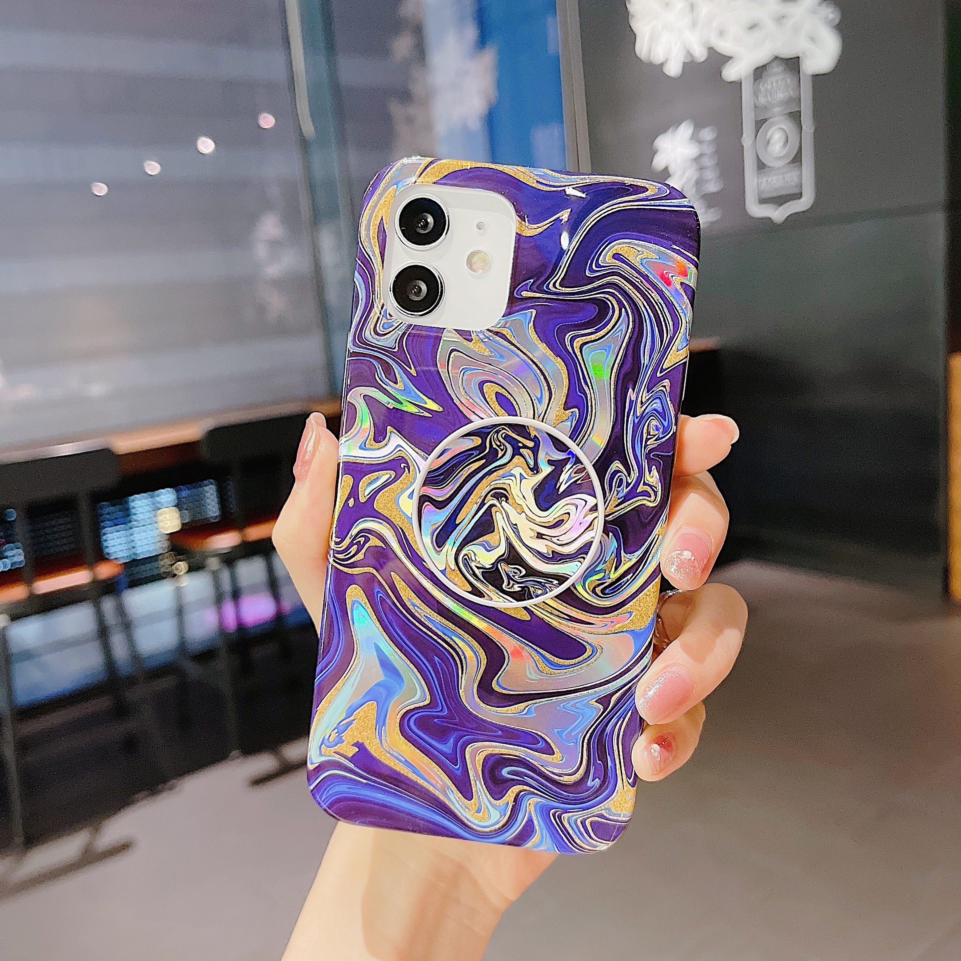 Colorful Laser And Flash Powder Phone Case - Image 5