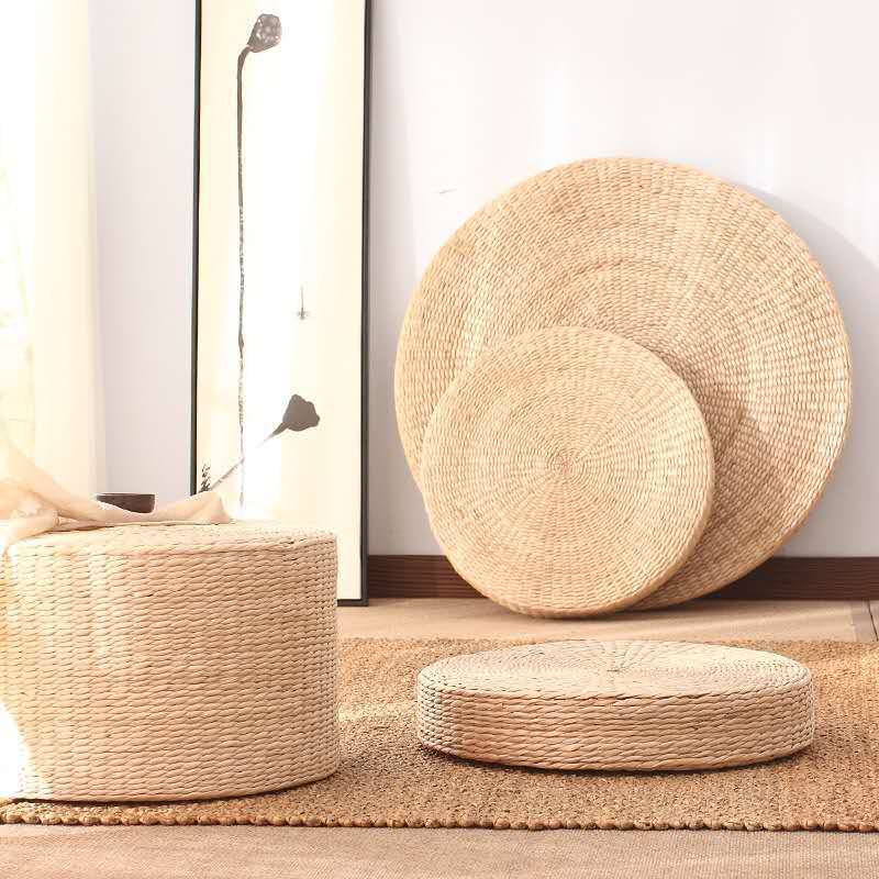 Yoga And Meditation Round Cattail Cushion