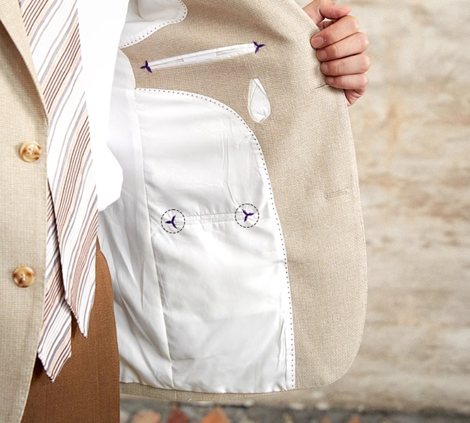 Commuter Cotton And Linen Breathable Suit - Image 4