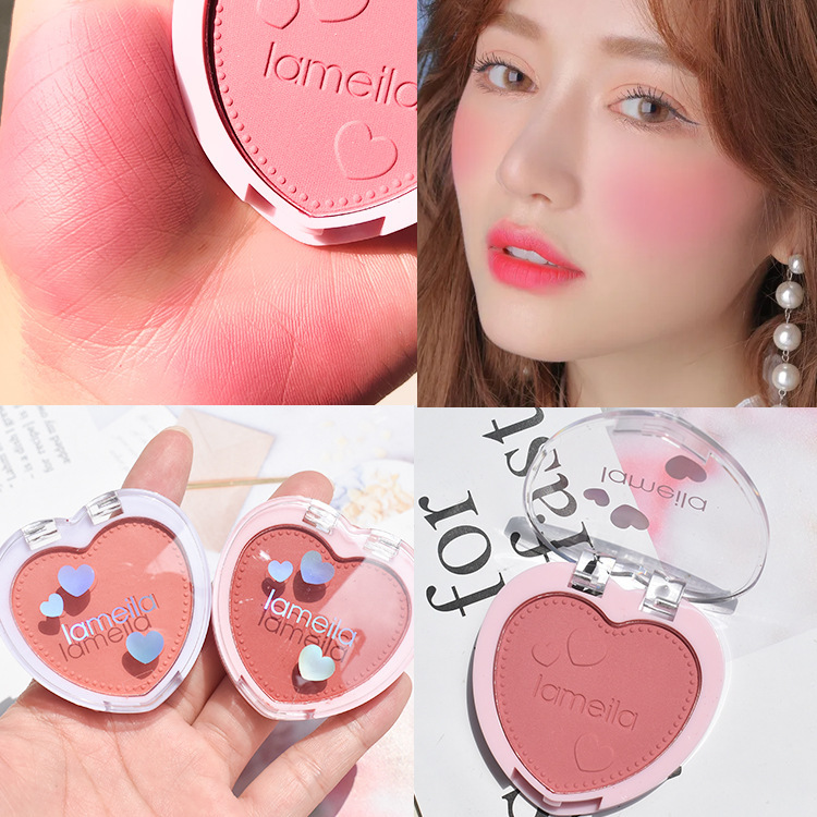 Nude Makeup Schoolgirl Rouge Blush Pan - Image 4