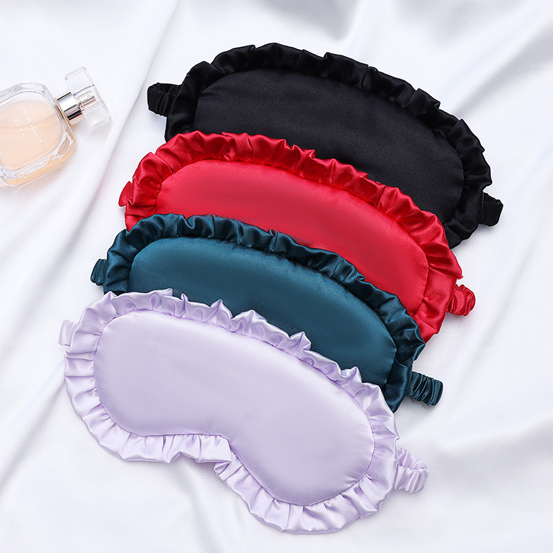 Artificial Silk Lace Shading Eye Mask