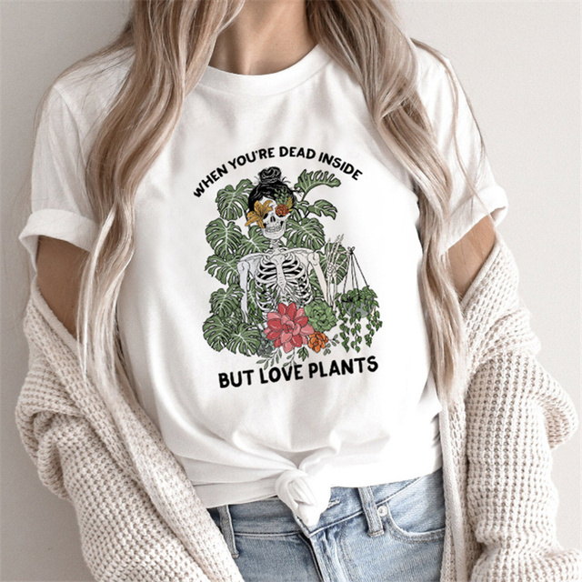 Fashion Cartoon Tarot Women Print Tops