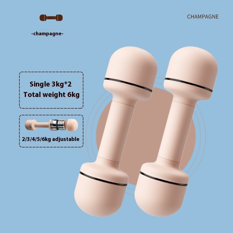 Women's Fitness Adjustable Weight Dumbbell Pair - Image 2