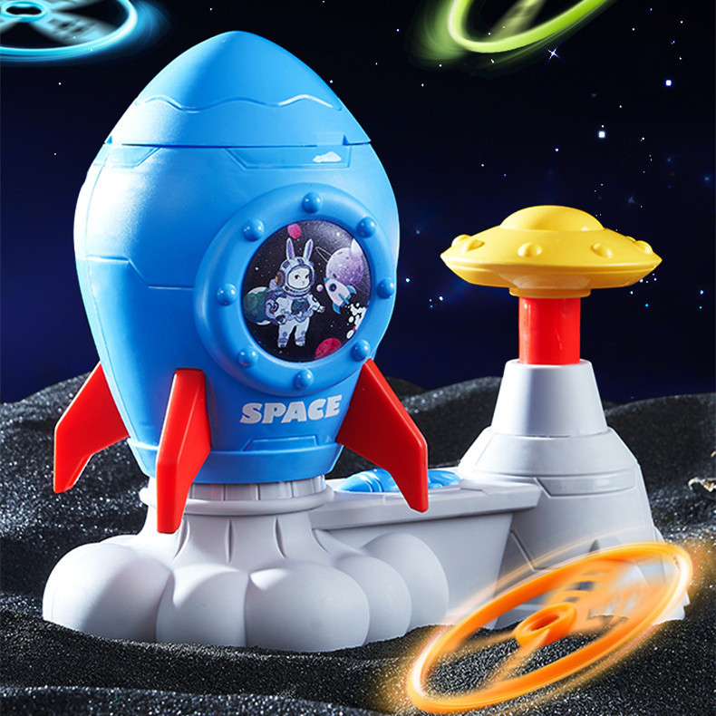 Rocket Foot Flying Saucer Toy