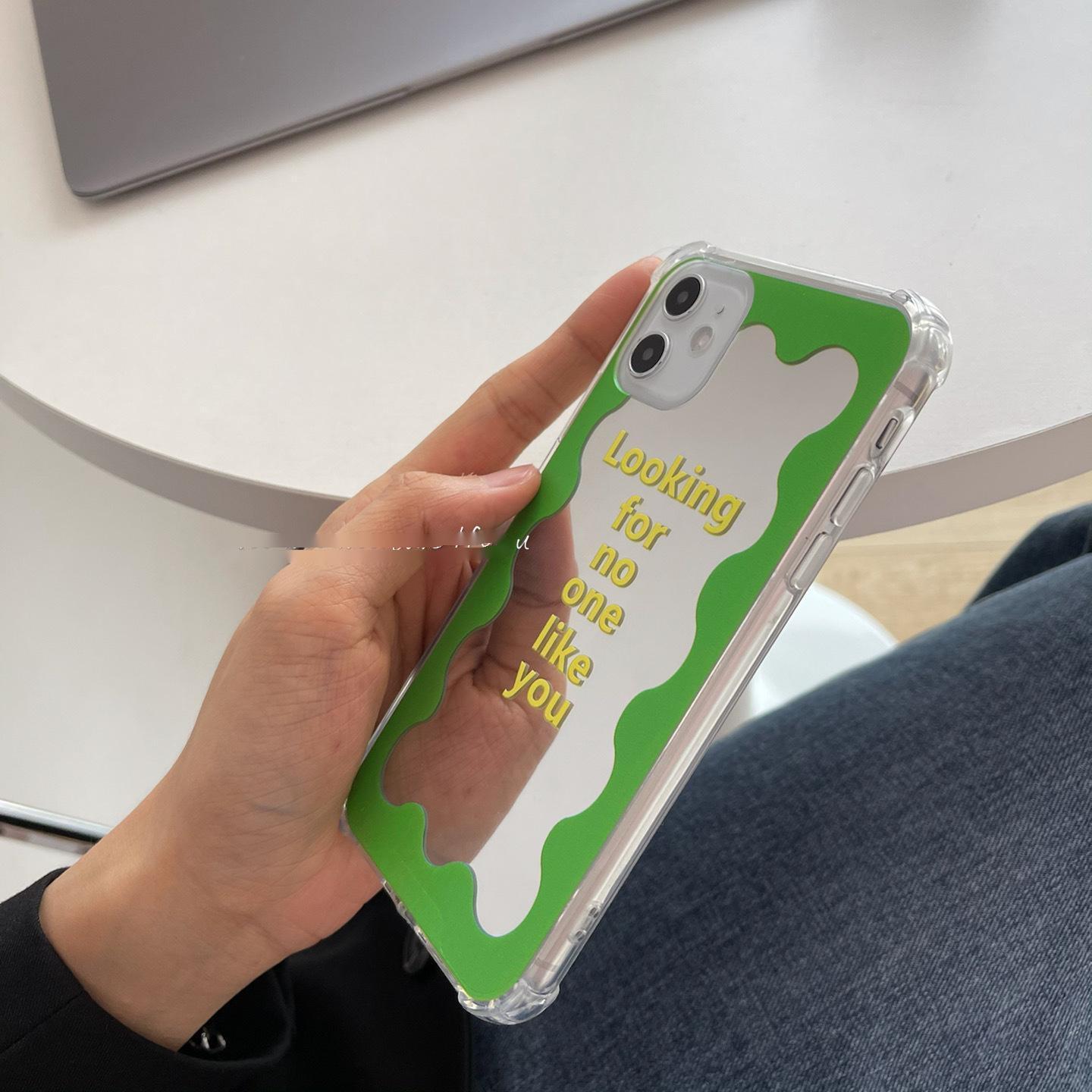 Green Mirror Phone Case - Image 2