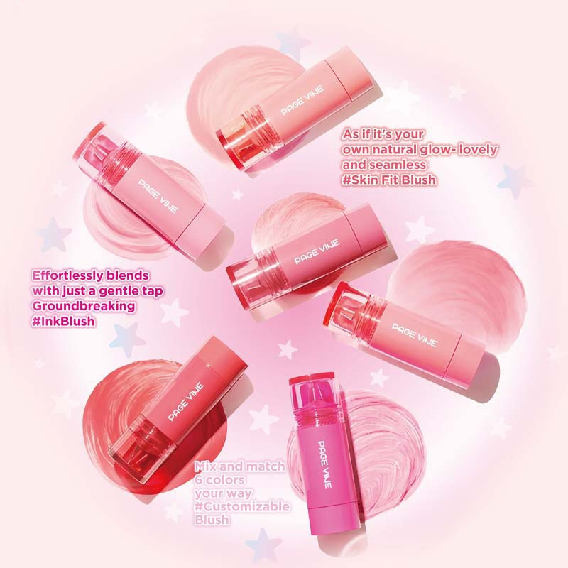 Multifunctional Liquid Brightening White Rouge Blush