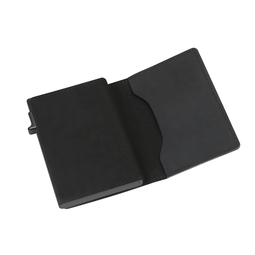 Men Rfid Short Purse Card Holder For Airtag - Image 2