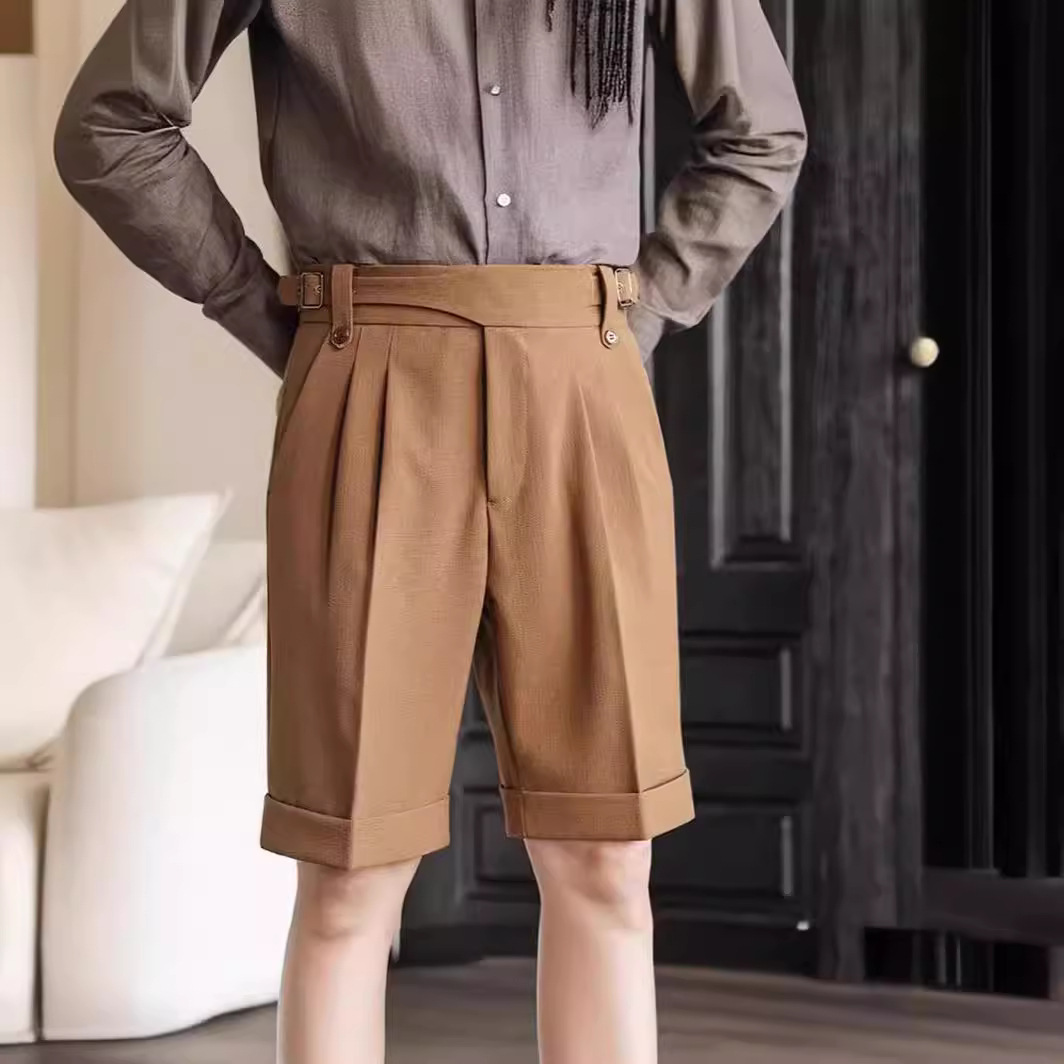 Italian Retro Suit Shorts