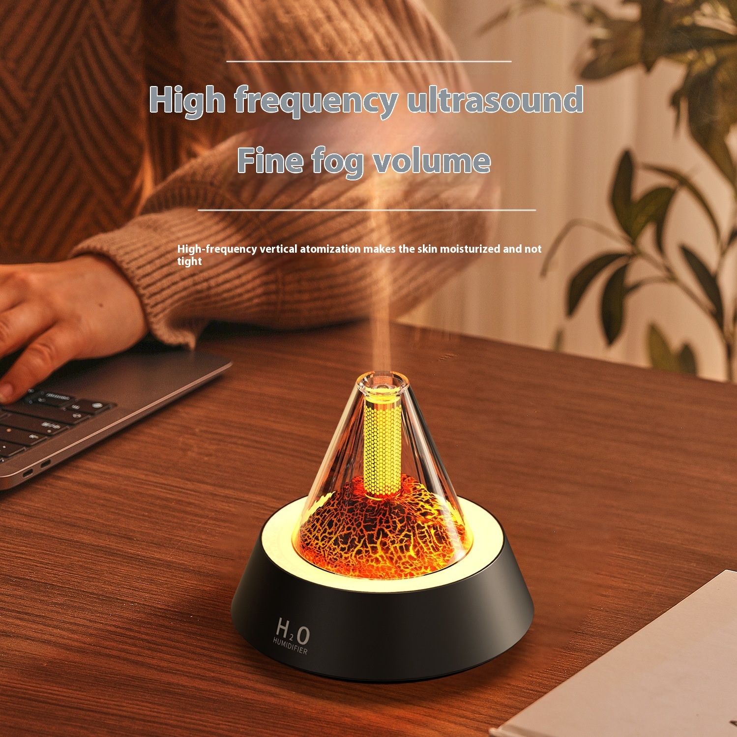 Volcano Plug-in Type Aromatherapy Humidifier - Image 3