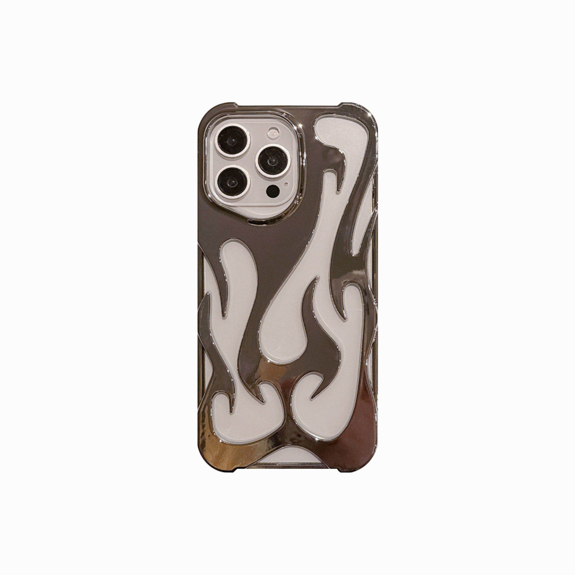 Electroplating Hollow Heat Dissipation Phone Case - Image 9
