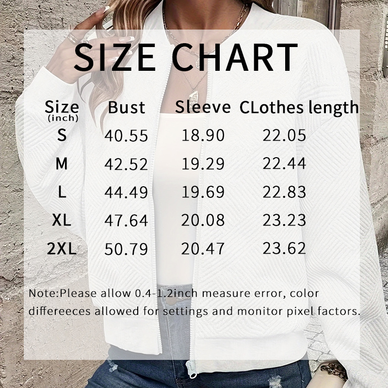 Stand Collar Zip Up Bomber Jacket - Image 8
