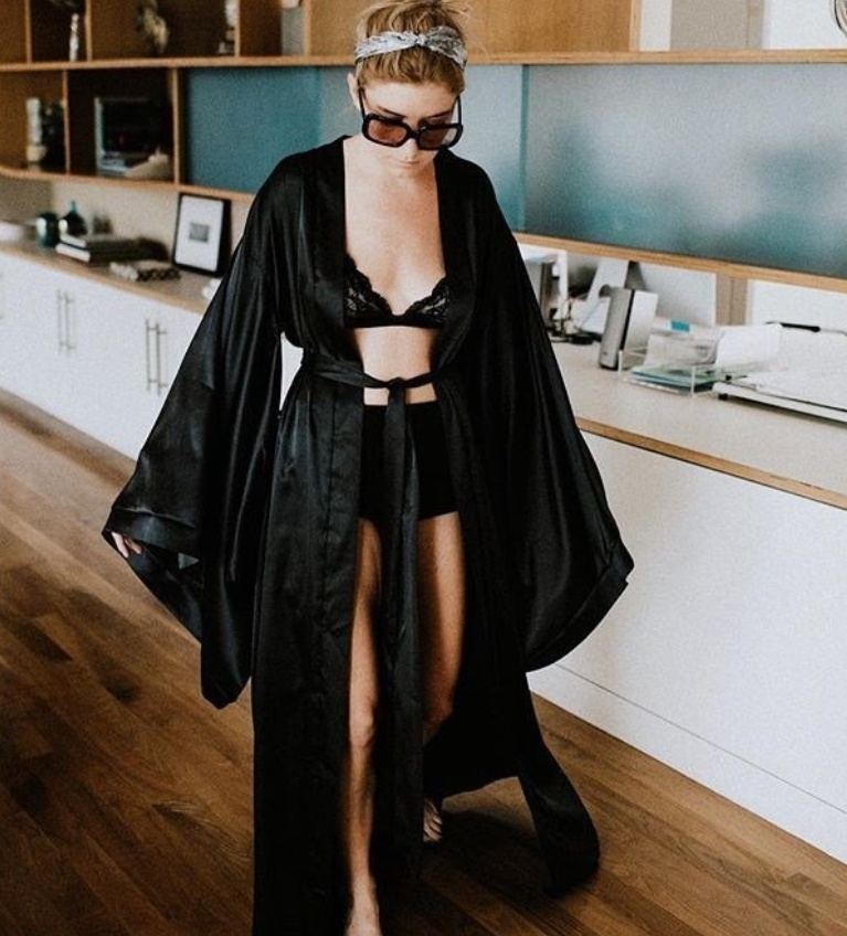 One-piece Satin Nightwear