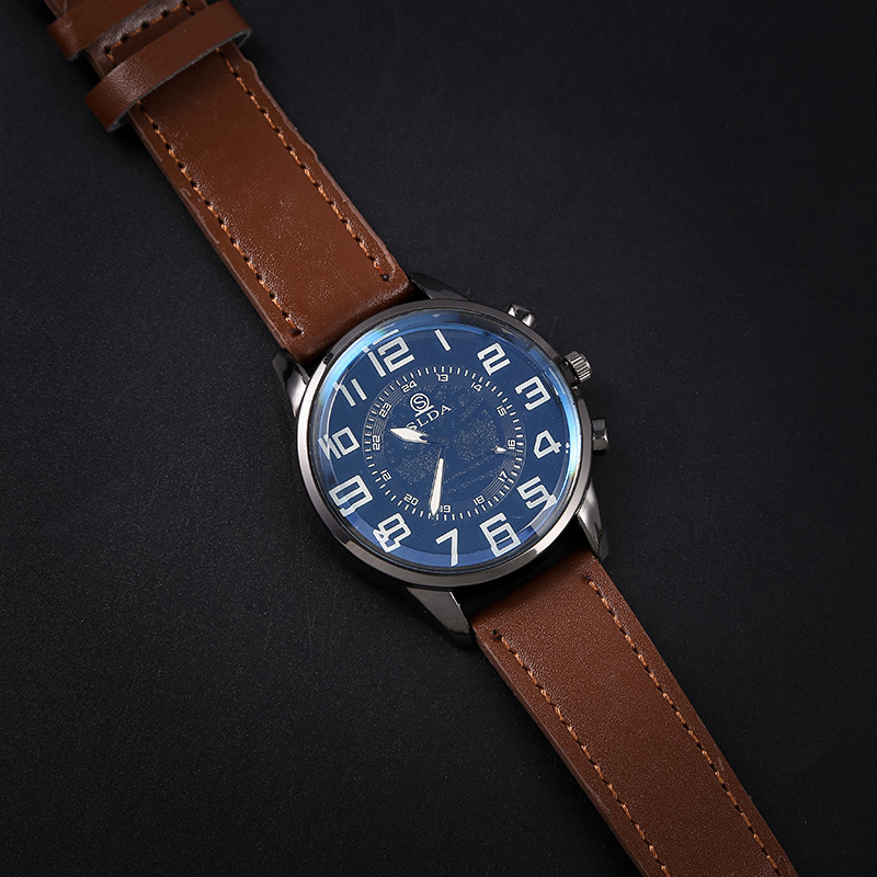 Digital Dial Men's Quartz Belt Watch - Image 4